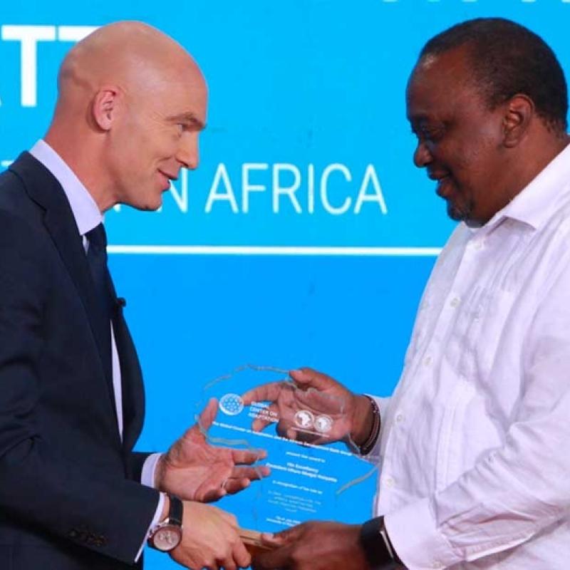 President Kenyatta endorsed as Global Champion for Africa Adaptation Acceleration Program